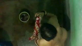 გოგონა აქვს სექსი Negritos დროს კასტინგი.